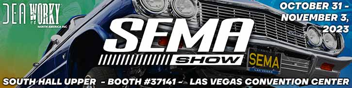 SEMA 2023 - DEA WORKY North America